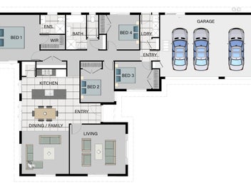 Triple Garage Family Home in Onewhero