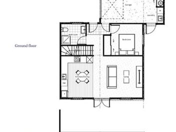 Three Cottage Orné Homes, Bedroom on Ground Floor