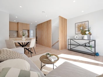 Exceptionally designed, three-bedroom townhouse