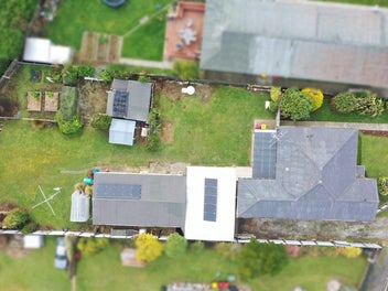 Family home with exceptional garaging!