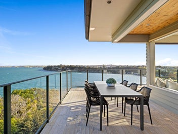 A standout coastal retreat with spectacular views