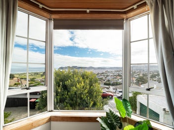 Beach and City views in Andersons Bay