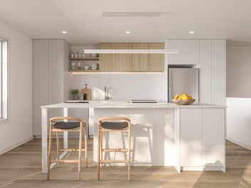 Front & centre - sun, space & carport