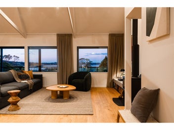WATER VIEWS, MODERN HOME WITH STUDIO
