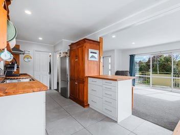 Triple garaging, double glazing and solar panels