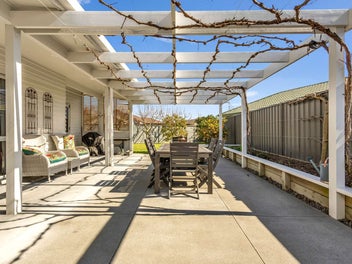 Enjoy the great indoor/outdoor flow for summer