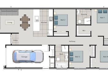 Limited 4 Bed / 2 Bath Standalone Home