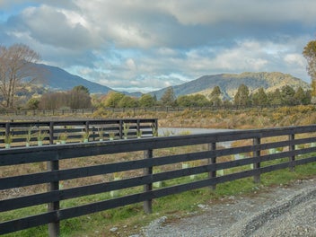 Majestic Mountain Range Views