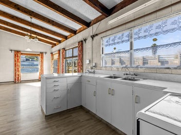 Three bedrooms with potential