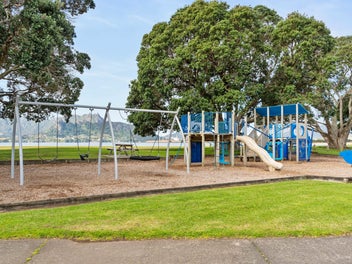 Beach Across the Road!