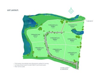 EXCLUSIVE ENCLAVE OF 8 PRIVATE LAKESIDE SECTIONS