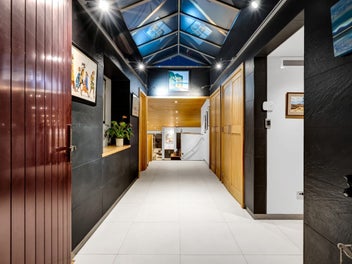 Architectural statement with panoramic views