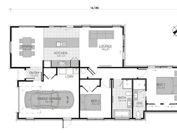 Two Bedroom & Two Bathrooms