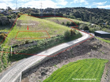 Bare land on the city boundary