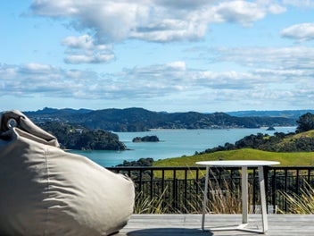 Panoramic coastal views with pool side luxury.