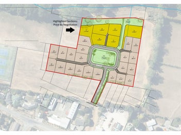 Six prime sites; Lots 12 - 17