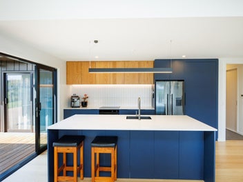 Striking modern home