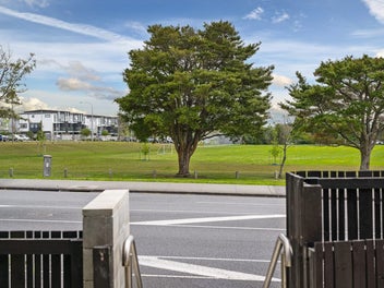 Prized corner position across from the park!