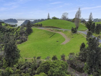 3.8 ha elevated site and native bush