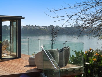Magical waterfront paradise on huge site