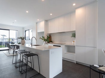 New Duplex with Tandem Double Garage