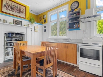 Elevated home on Ellison Avenue