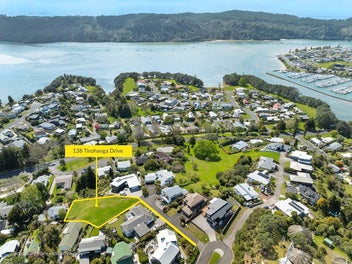 Rare Elevated Site with Harbour Views