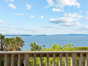 Stunning sea views with space and potential