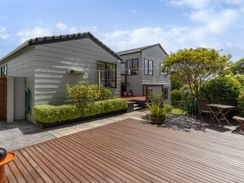Private oasis with water views
