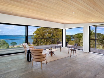 Waterfront wildlife sanctuary escape