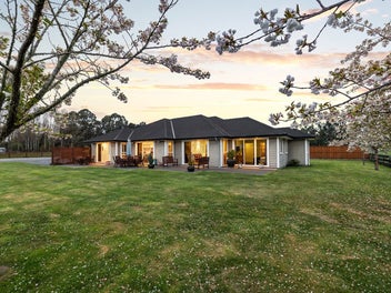 Four-Car Garage, Grand Home, Semi-Rural Living