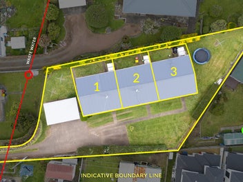 GOLD! Three Solid Brick Flats on Separate Titles!