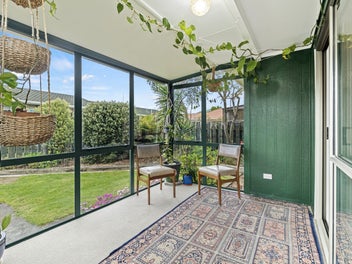 Private, sun-filled sanctuary