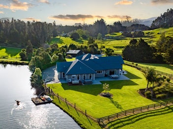 Lakeside. North-facing. Remarkable…