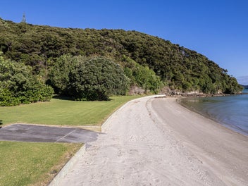 Your own private white sandy beach