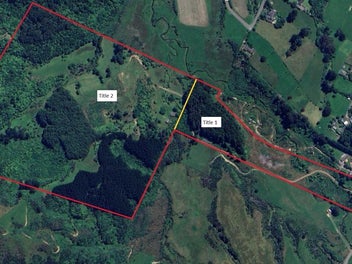 Secluded bush and streams