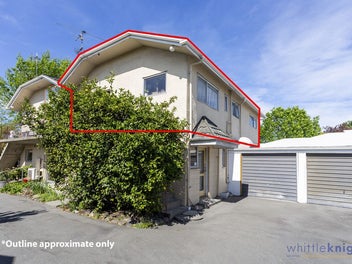 What a Price! Unit with 2 x single garages