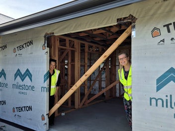 Roof is on and all wrapped up!