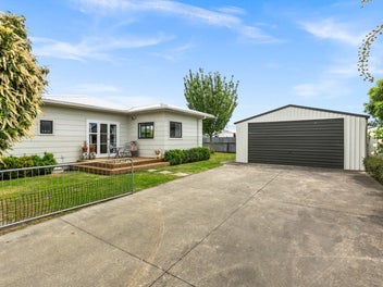 Fully Fenced with Double Garage