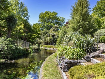 Timeless elegance with stream boundary