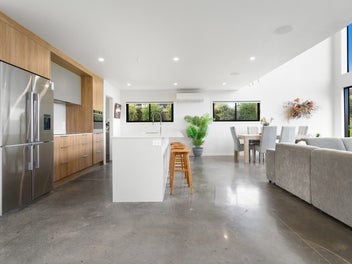 Waterfront luxury with private beach access