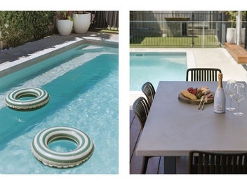 Poolside for Christmas!