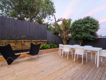 Stylish, spacious and sunny.