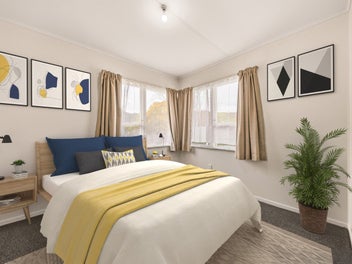 Single-Level Family Living on a Corner Section