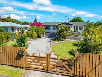 Elevated views, full section, walk to the village
