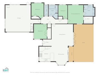 Prime location, Rendered Brick home