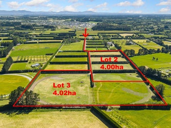 Two prime four hectare bare land blocks