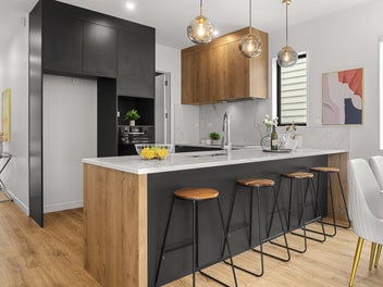 Double garage with Dual Kitchens