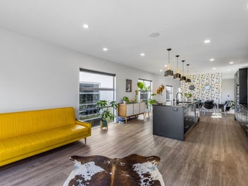 A Statement Lakefront Home