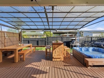 Family home - serious shedding and outdoor living